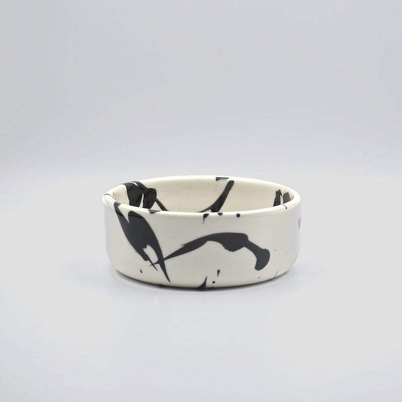 art inspired dog bowl