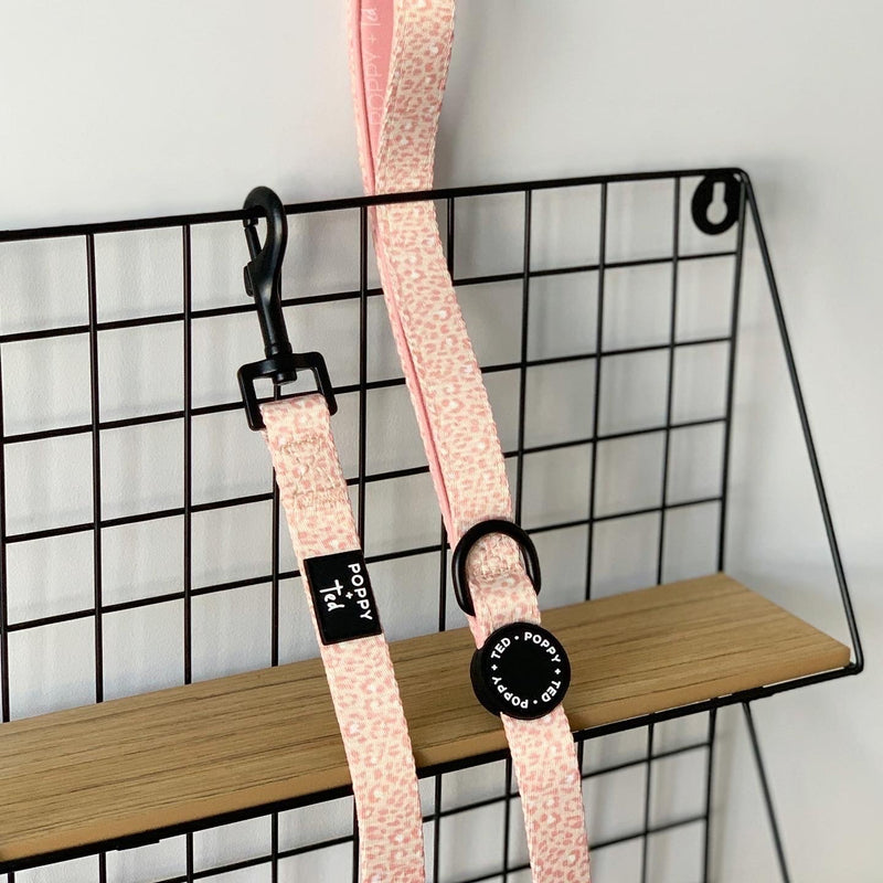 Poppy + Ted Pink Panther Dog Lead