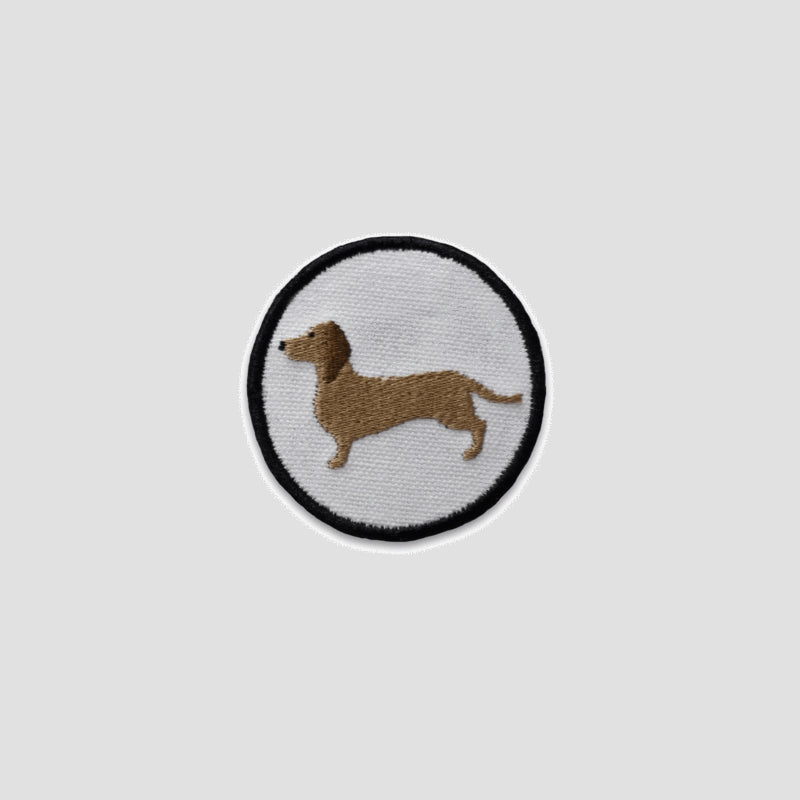 k9 sport sack patch dachshund patch