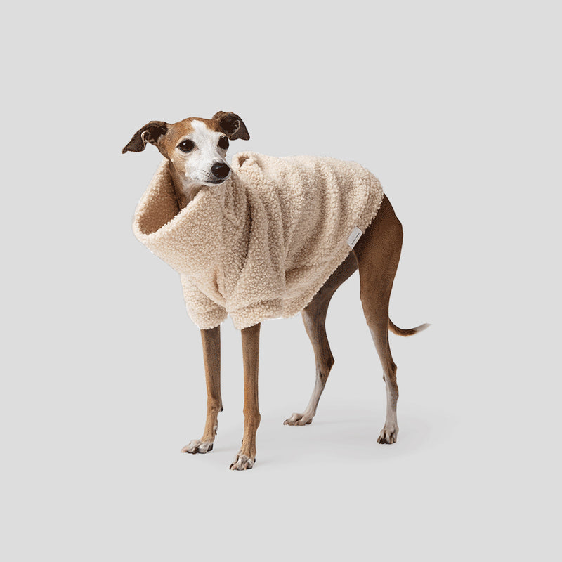 fluffy lamb style jumper for dogs