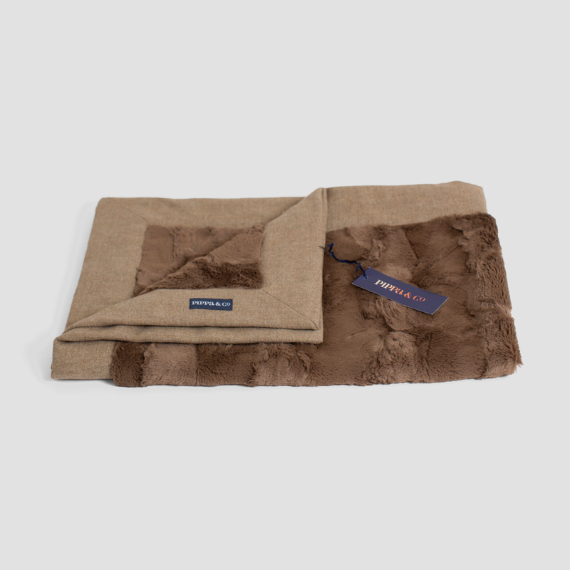 Pippa & Co Luxury Dog Blanket - Oatmeal